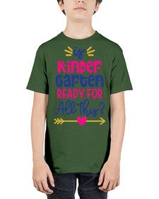 Is Kindergarten Ready 393# - kindergarten - Youth Tee Unisex