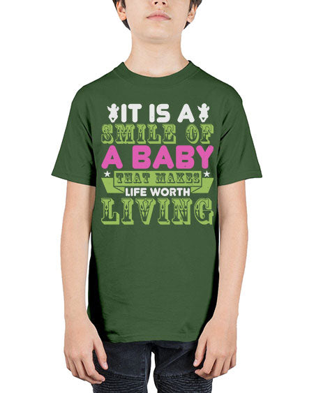 It is a smile of a baby Style 128# - baby - Youth Tee Unisex