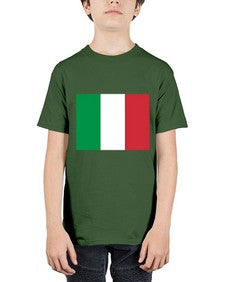 Italy 970# - world flags - Youth Tee Unisex