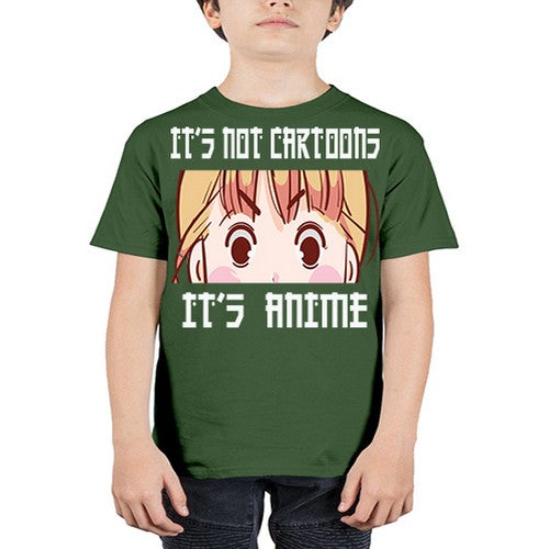 Its Not Cartoons Its Anime Anime 255# - anime - Youth Tee Unisex