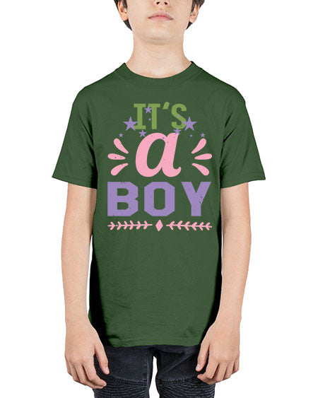 Its a boy Style 131# - baby shower - Youth Tee Unisex