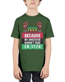 Juneteenth 1865 Ancestor 4# - black juneteenth - Youth Tee Unisex