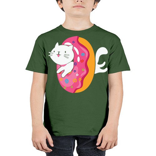 Kawaii Cat Donut Anime Lover Anime 267# - anime - Youth Tee Unisex