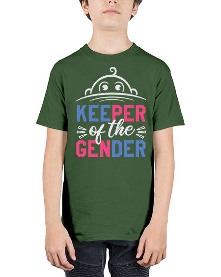 Keeper of the gender Style 135# - baby shower - Youth Tee Unisex