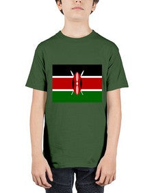 Kenya 1047# - world flags - Youth Tee Unisex