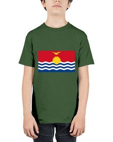 Kiribati 1065# - world flags - Youth Tee Unisex