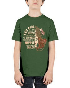 Leo girl 289# - leo - Youth Tee Unisex
