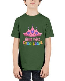 Little Miss third Grade 489# - third grade - Youth Tee Unisex