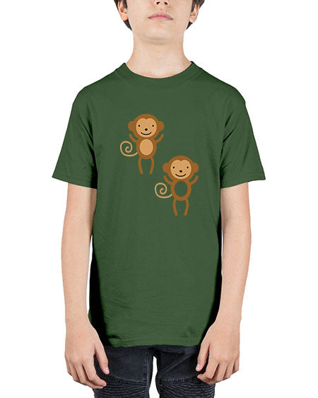 Little_monkeys_MF_5814 - monkey - Youth Tee Unisex