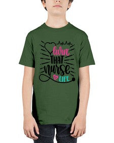 Livin That Nurse Life Style Style 1061# - nurse - Youth Tee Unisex