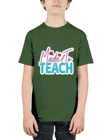 Made To Teach 1080# - teacher - Youth Tee Unisex