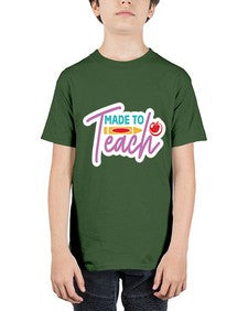 Made To Teach 1082# - teacher - Youth Tee Unisex
