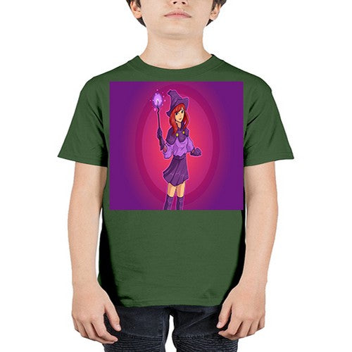 Magician school girl 181# - anime - Youth Tee Unisex