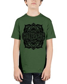 Mandala Courage 759# - mandala - Youth Tee Unisex