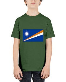 Marshall Islands 1242# - world flags - Youth Tee Unisex