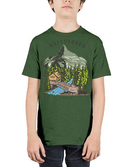 Matterhorn 21# - nature - Youth Tee Unisex