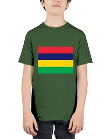Mauritius 1261# - world flags - Youth Tee Unisex