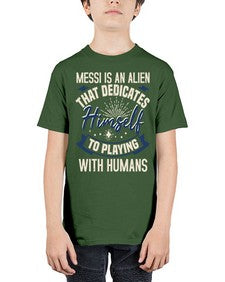 Messi is alien that dedicates himself 33# - ufo - Youth Tee Unisex