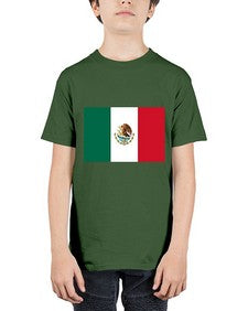 Mexico 1274# - world flags - Youth Tee Unisex