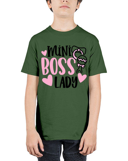 Mini Boss Lady Style 404# - baby - Youth Tee Unisex