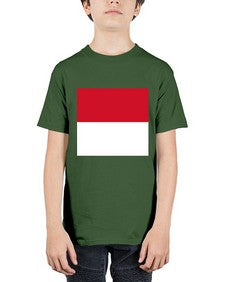 Monaco 1333# - world flags - Youth Tee Unisex