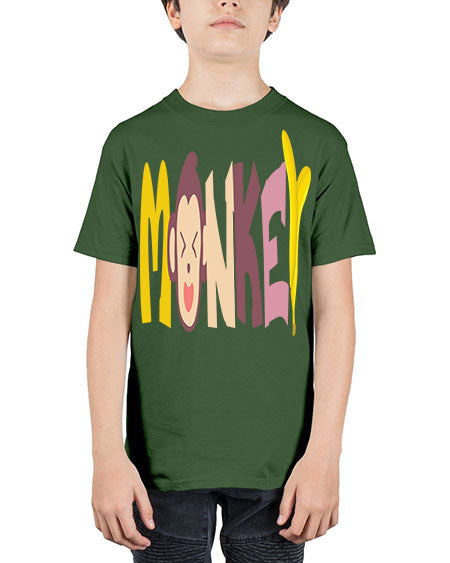 Monkey Banana 11# - monkey - Youth Tee Unisex