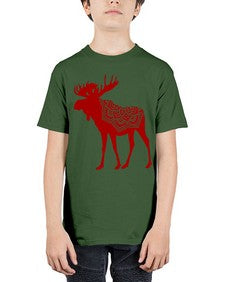 MooseMandala 940# - mandala - Youth Tee Unisex