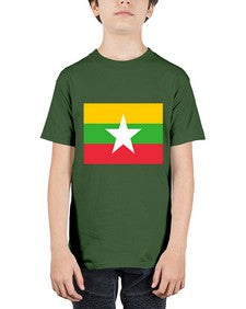 Myanmar 1398# - world flags - Youth Tee Unisex