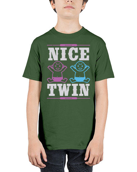 Nice Twin Style 167# - baby shower - Youth Tee Unisex