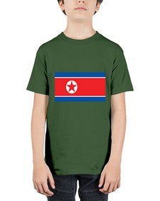 North Korea 1511# - world flags - Youth Tee Unisex