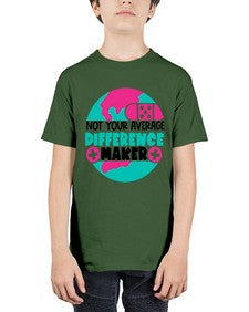 Not Your Averange Difference Maker Style Style 1139# - nurse - Youth Tee Unisex