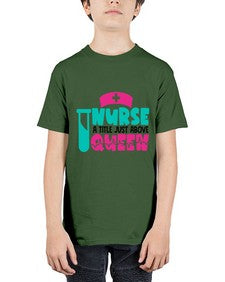 Nurse A Little Just Above Queen Style Style 1145# - nurse - Youth Tee Unisex