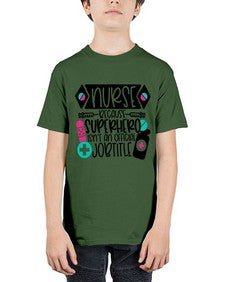 Nurse Because Superhero Isnt An Official Jobtitle Style Style 1149# - nurse - Youth Tee Unisex