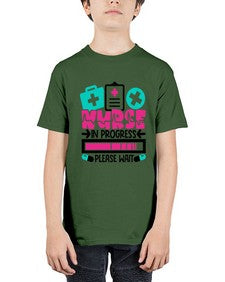 Nurse In Progress Please Wait Style Style 1160# - nurse - Youth Tee Unisex