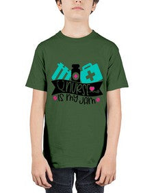 Nurse Is My Jam Style Style 1163# - nurse - Youth Tee Unisex