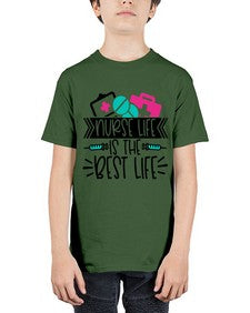 Nurse Life Is The Best Life Style Style 1170# - nurse - Youth Tee Unisex