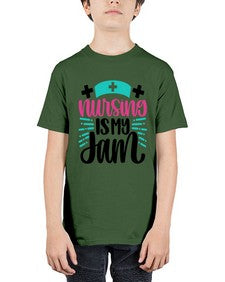 Nursing Is My Jam Style Style 1273# - nurse - Youth Tee Unisex