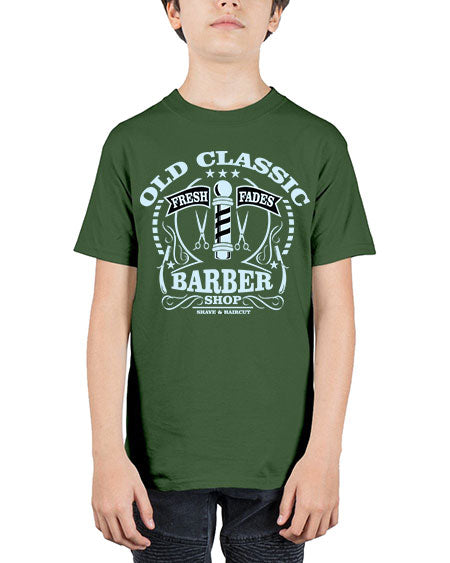 Old Classic Barber1285# - barber - Youth Tee Unisex