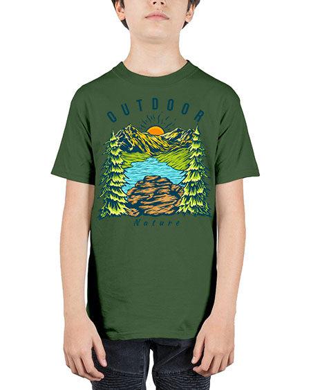 Outdoor Nature 17# - nature - Youth Tee Unisex
