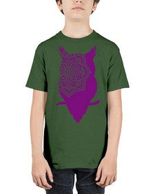 OwlMandalaUpdated 976# - mandala - Youth Tee Unisex