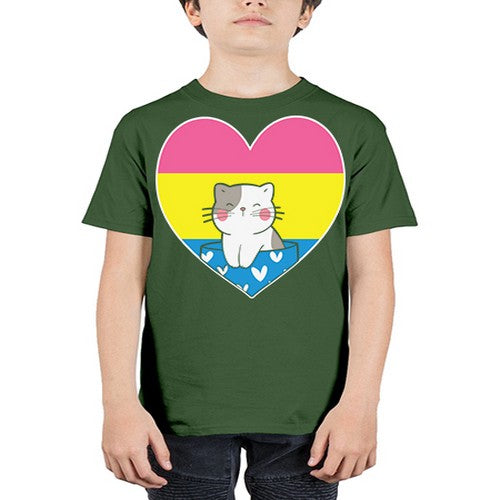 Pansexual Kawaii Cat Anime Art Anime 272# - anime - Youth Tee Unisex