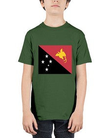 Papua New Guinea 1574# - world flags - Youth Tee Unisex