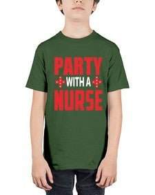 Party With Nurse1301# - nurse - Youth Tee Unisex