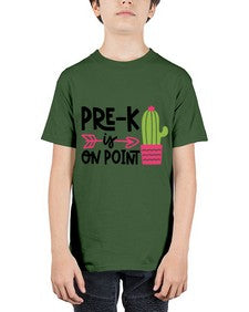 PreK Is On Point 668# - prek headstart - Youth Tee Unisex