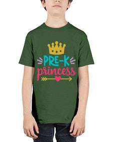 PreK Princess 673# - prek headstart - Youth Tee Unisex