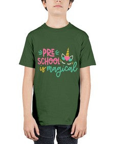 Preschool Is Magical 687# - prek headstart - Youth Tee Unisex