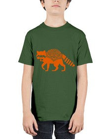 RacoonMandala 1010# - mandala - Youth Tee Unisex