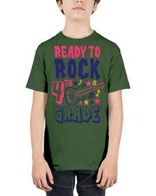 Ready To Rock fourth 732# - fourth grade - Youth Tee Unisex
