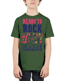 Ready To Rock third 738# - third grade - Youth Tee Unisex