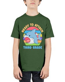 Ready to Attack third Grade 715# - third grade - Youth Tee Unisex